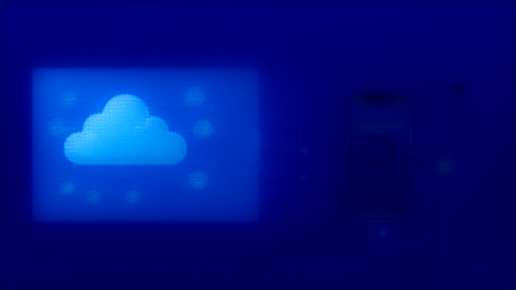 Cloud vs on-device AI processing comparison diagram