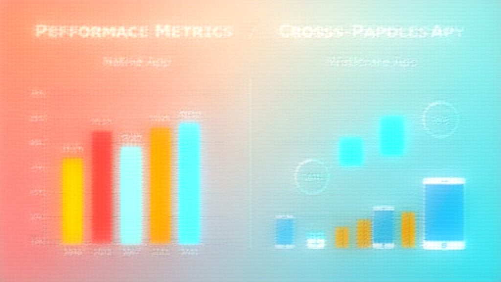 Performance Comparison Chart Native vs Cross-Platform Apps 2025
