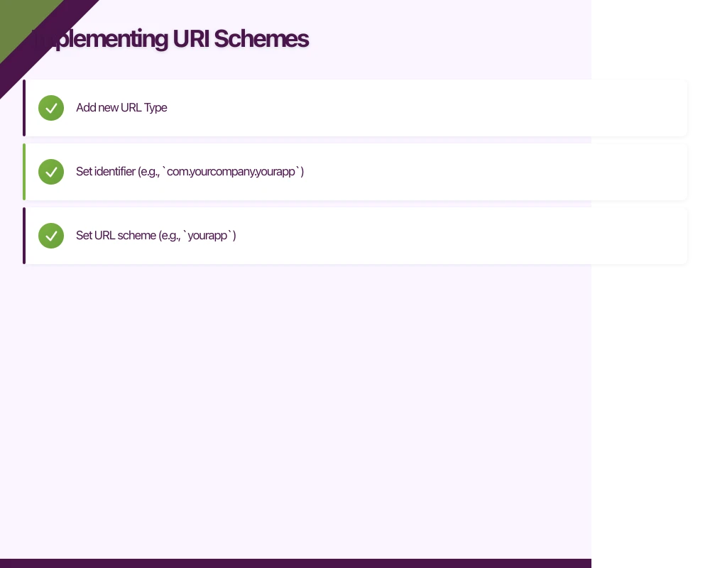 Implementing URI Schemes Infographic