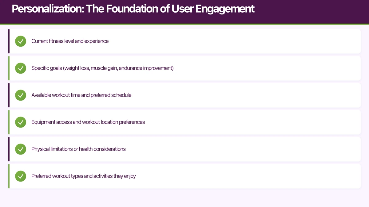 Personalization: The Foundation of User Engagement Infographic