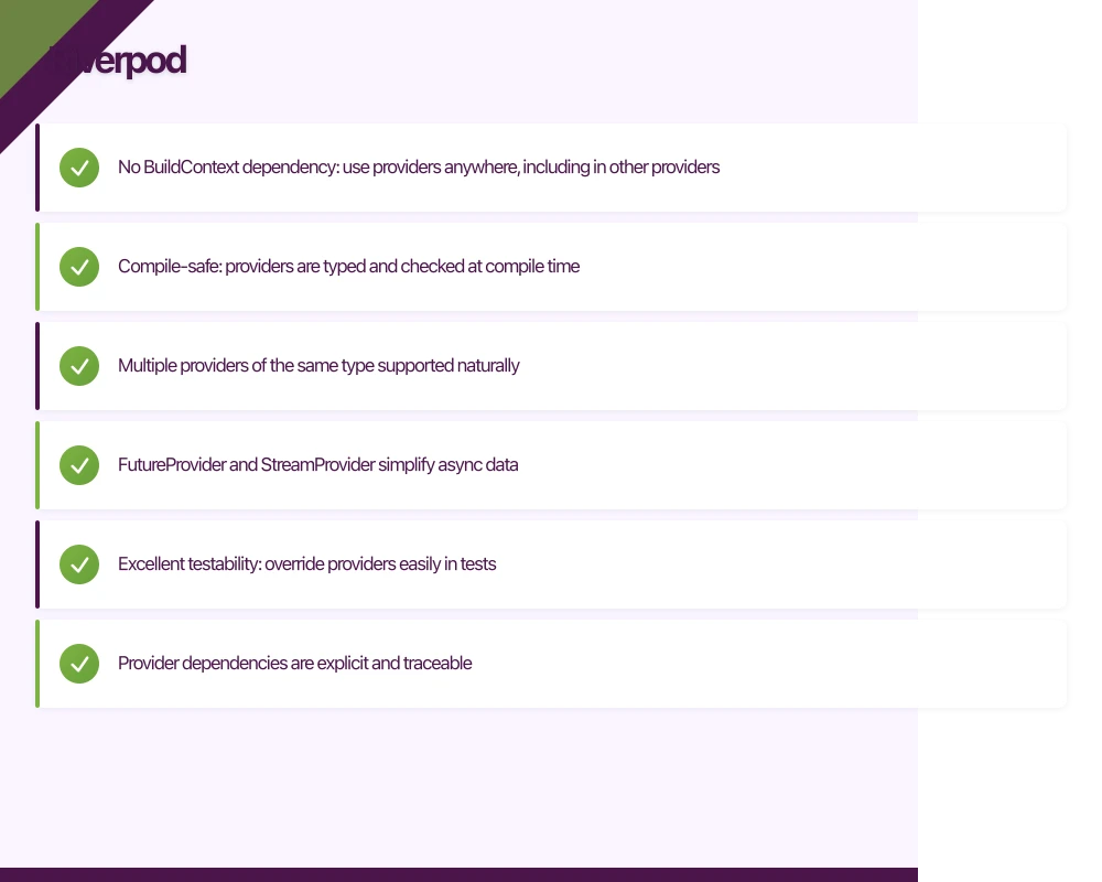 Riverpod Infographic