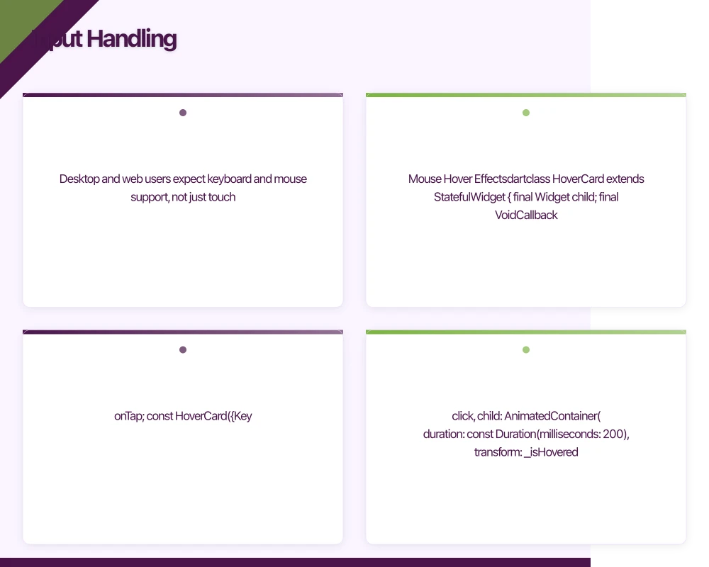 Input Handling Infographic