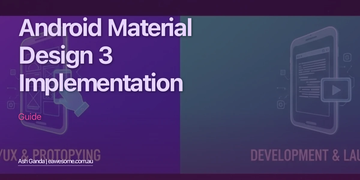 Android Material Design 3 Implementation Guide