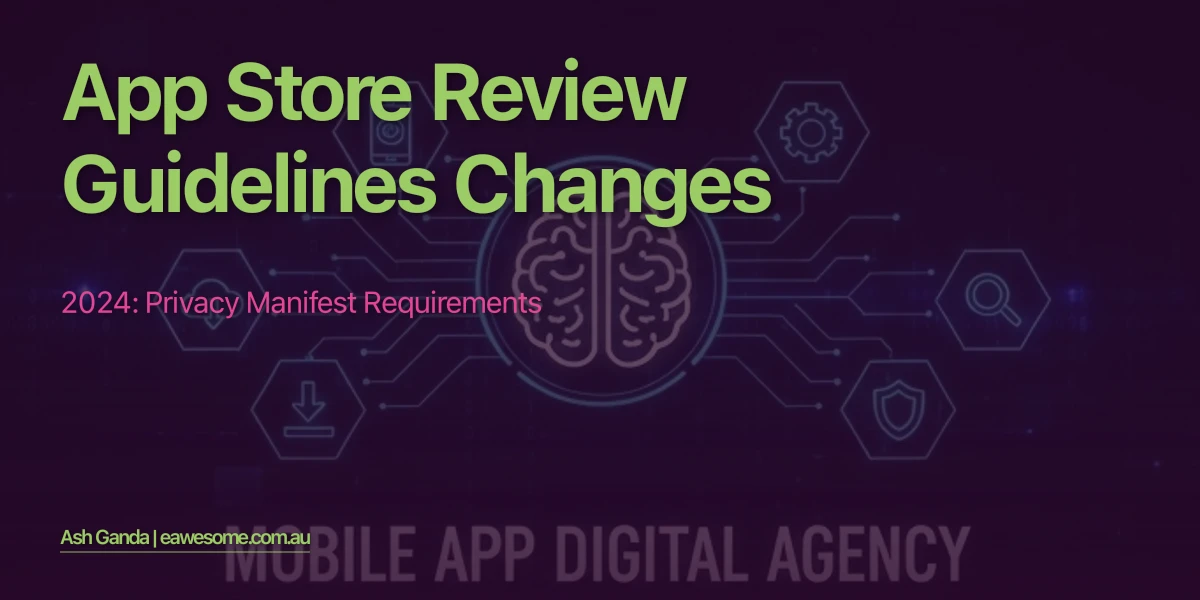 App Store Review Guidelines Changes 2024: Privacy Manifest Requirements