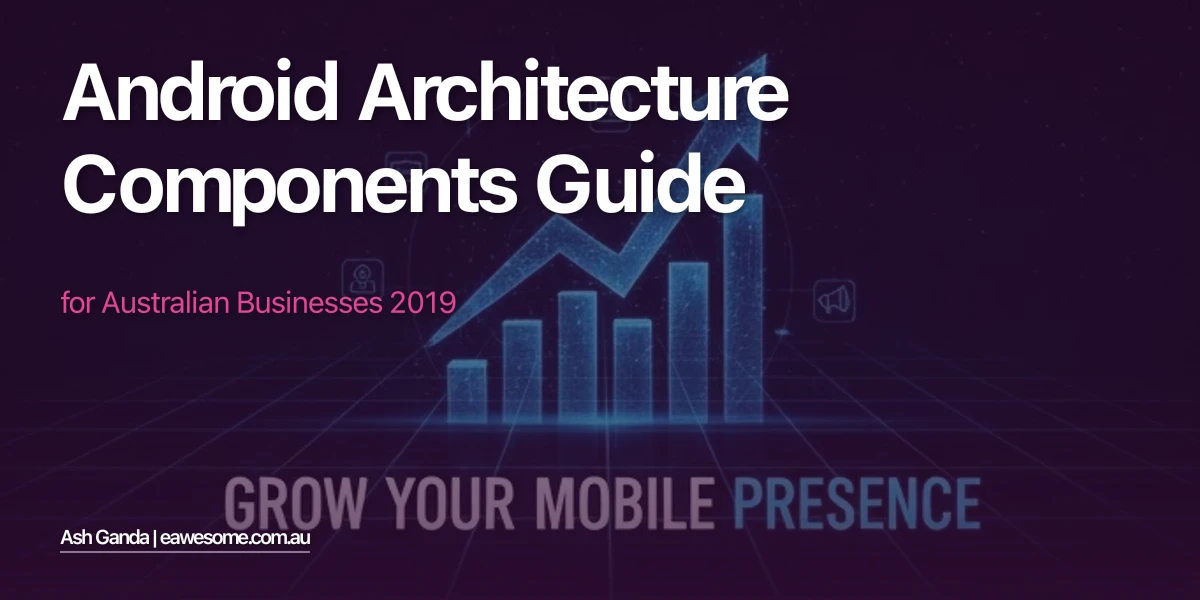 Android architecture components Guide for Australian Businesses 2019