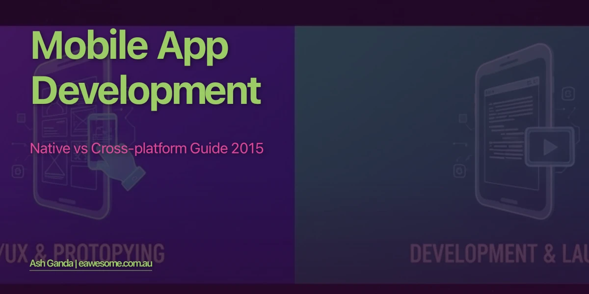 Mobile App Development: Native vs Cross-Platform Guide 2015