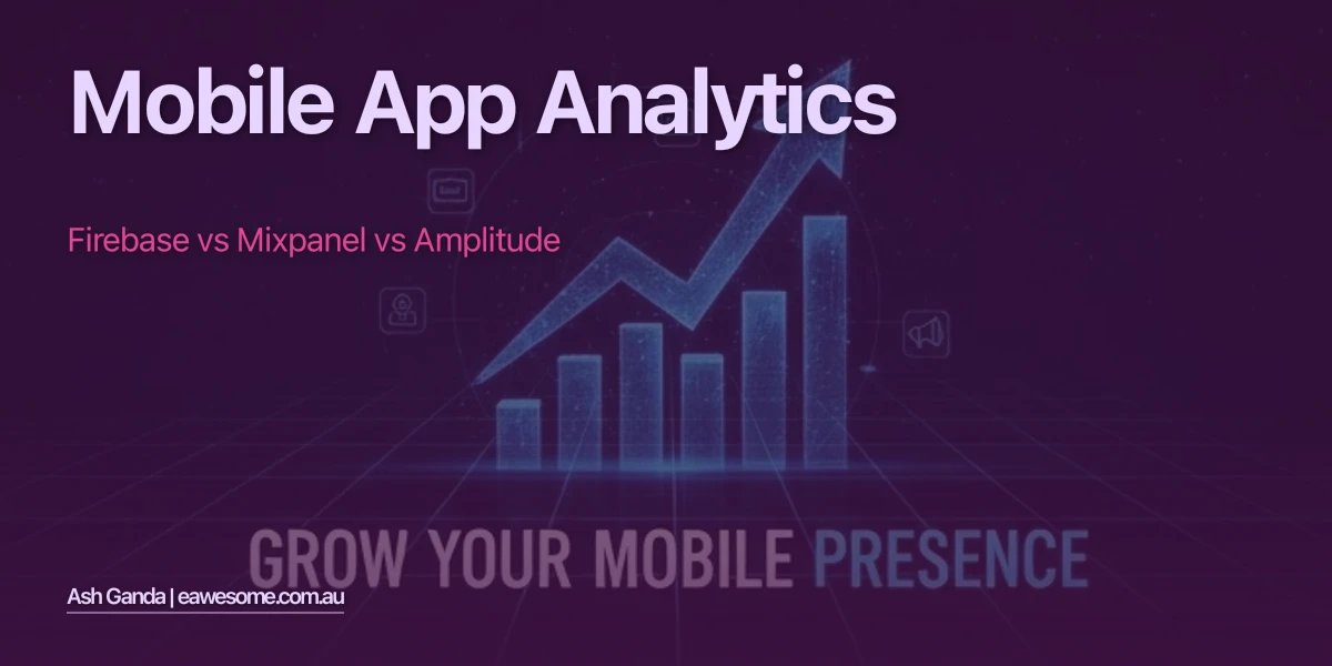 Mobile App Analytics: Firebase vs Mixpanel vs Amplitude