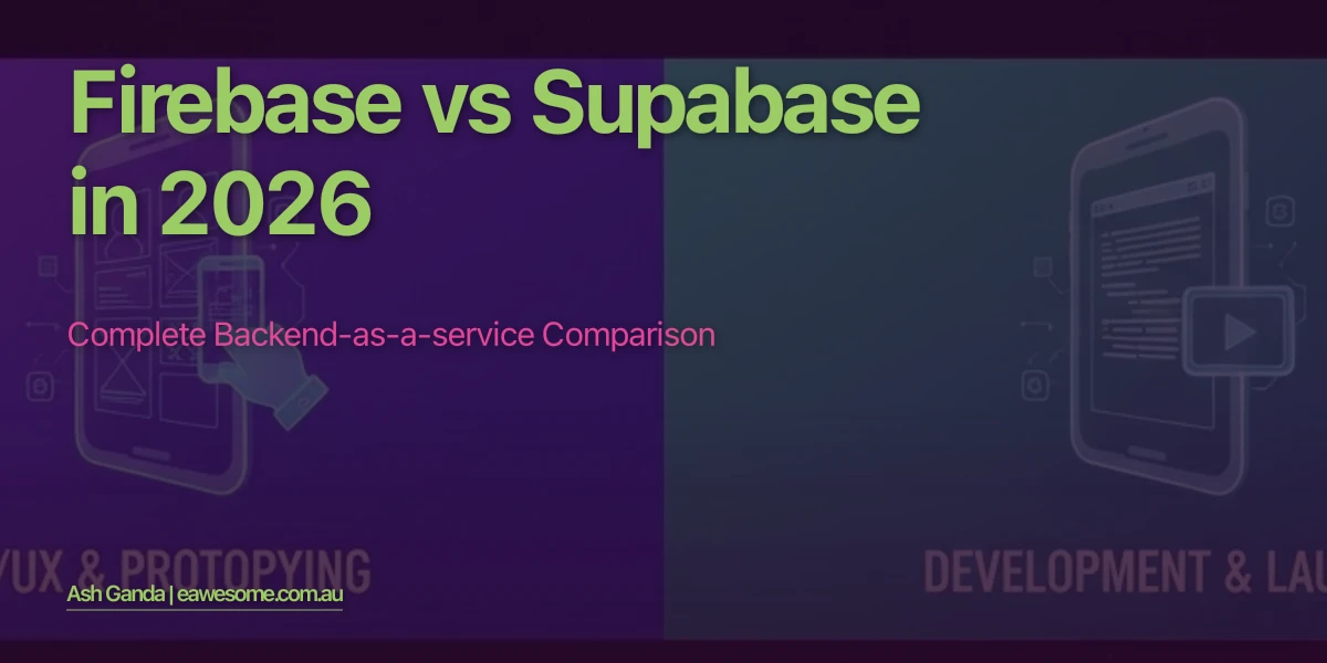 Firebase vs Supabase in 2026: Complete Backend-as-a-Service Comparison