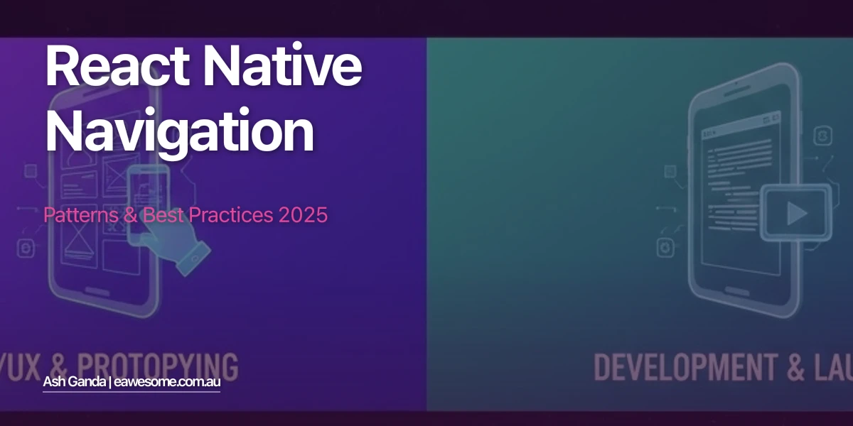 React Native Navigation: Patterns & Best Practices 2025