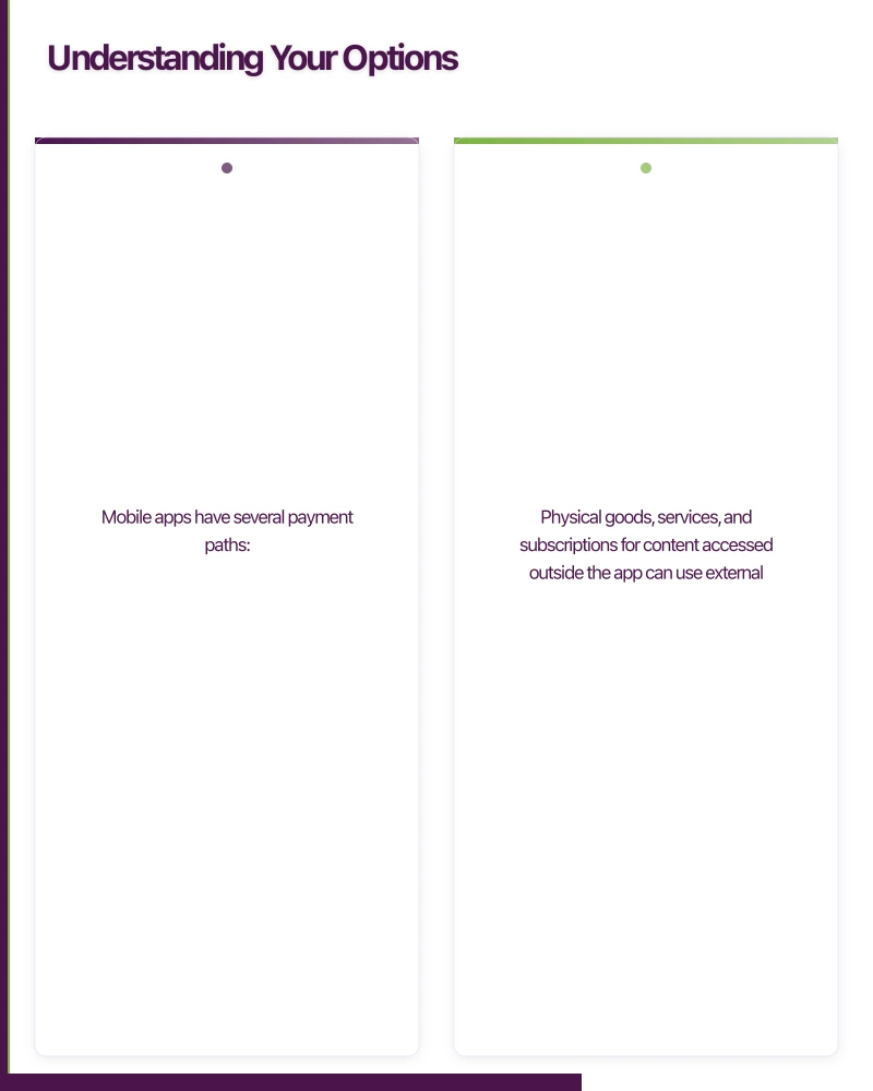 Understanding Your Options Infographic